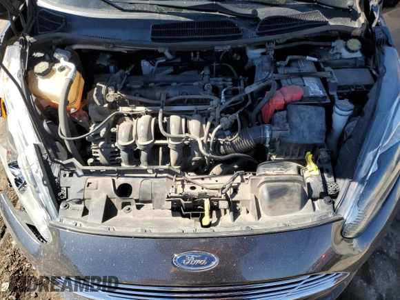 2017 Ford Fiesta SE with VIN 3FADP4BJ8HM116037, listed as a Copart auction lot 46684015 with 100,909 mi miles and Salvage Title. Bid and sale history available at DreamBid. Image 13.