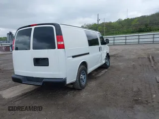 2010 Chevrolet Express Cargo with VIN 1GCUGADX0A1162118, listed as a IAAI auction lot 42162387 with 239,238 mi miles and . Bid and sale history available at DreamBid. Image 4.