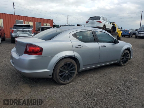 2013 Dodge Avenger SE with VIN 1C3CDZAB3DN643574, listed as a Copart auction lot 43928765 with 151,864 mi miles and Clean Title. Bid and sale history available at carsss.com. Image 3.
