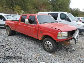 1996 Ford F-350 with VIN 1FTJW35F3TEB59586, listed as a Copart auction lot 79329304 with 199,054 mi miles and Salvage title. Bid and sale history available at DreamBid. Image 4.