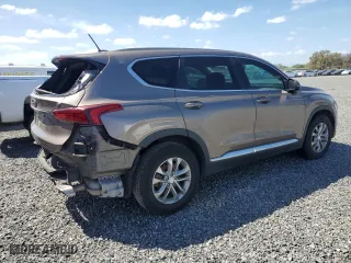 2019 Hyundai Santa Fe SE with VIN 5NMS23AD1KH108054, listed as a Copart auction lot 48512565 with 82,059 mi miles and Salvage Title. Bid and sale history available at carsss.com. Image 3.