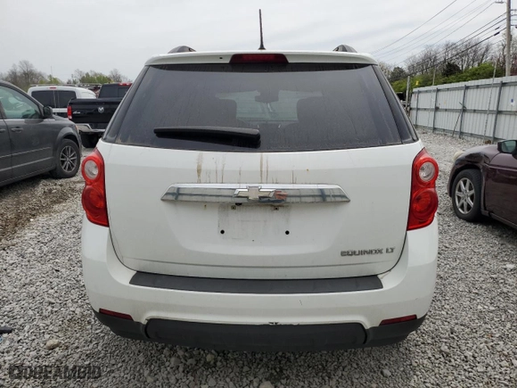 2013 Chevrolet Equinox LT with VIN 2GNALDEK6D6330632, listed as a Copart auction lot 53661795 with 152,750 mi miles and Clean Title. Bid and sale history available at carsss.com. Image 6.
