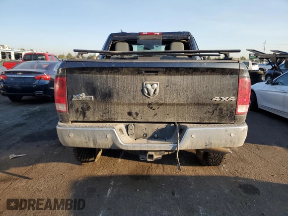 2018 Ram 1500 Big Horn with VIN 1C6RR7LG3JS221023, listed as a Copart auction lot 74574284 with 51,981 mi miles and Salvage Title. Bid and sale history available at carsss.com. Image 6.