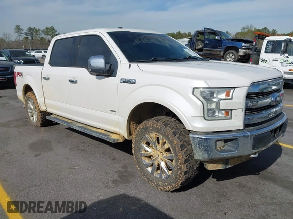 2016 Ford F-150 XLT with VIN 1FTEW1EG6GFD49154, listed as a IAAI auction lot 41827349 with 166,278 mi miles. Bid and sale history available at carsss.com. Image 1.