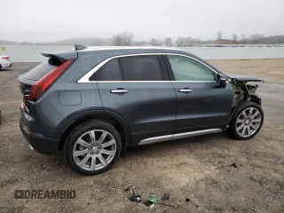 2021 Cadillac XT4 AWD Premium Luxury with VIN 1GYFZDR43MF057481, listed as a Copart auction lot 80966804 with 52,339 mi miles and Salvage Title. Bid and sale history available at carsss.com. Image 3.