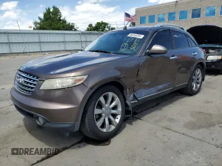 2004 Infiniti FX35 with VIN JNRAS08WX4X225689, listed as a Copart auction lot 56249284 with 175,719 mi miles and Salvage Title. Bid and sale history available at carsss.com. Image 1.