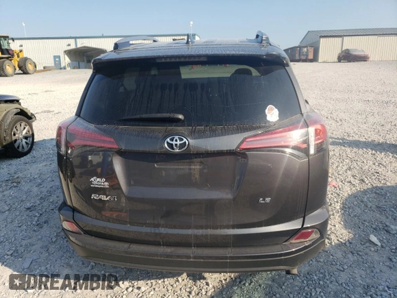 2017 Toyota RAV4 LE with VIN 2T3BFREV5HW651860, listed as a Copart auction lot 60442235 with 70,038 mi miles and Salvage title. Bid and sale history available at DreamBid. Image 6.