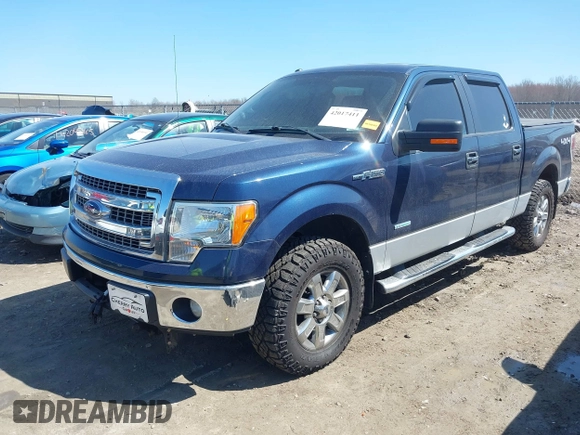 2013 Ford F-150 XL with VIN 1FTFW1ET1DFD46837, listed as a IAAI auction lot 42017411 with 120,023 mi miles. Bid and sale history available at carsss.com. Image 17.