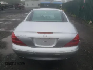 2005 Mercedes-Benz SL 500 with VIN WDBSK75F05F094991, listed as a Copart auction lot 61678705 with 128,123 mi miles and Clean title. Bid and sale history available at DreamBid. Image 6.
