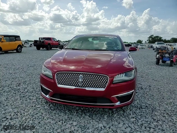 2017 Lincoln MKZ Reserve with VIN 3LN6L5F97HR624664, listed as a Copart auction lot 51876765 with 81,285 mi miles and Salvage Title. Bid and sale history available at carsss.com. Image 11.