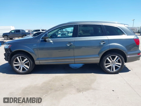 2015 Audi Q7 Premium Plus with VIN WA1LGAFE7FD002275, listed as a IAAI auction lot 42314167 with 144,291 mi miles and . Bid and sale history available at DreamBid. Image 15.