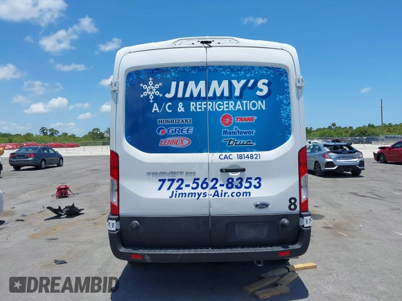 2023 Ford Transit Cargo with VIN 1FTBR1C82PKA26720, listed as a IAAI auction lot 39437379 with Not provided miles and . Bid and sale history available at DreamBid. Image 17.