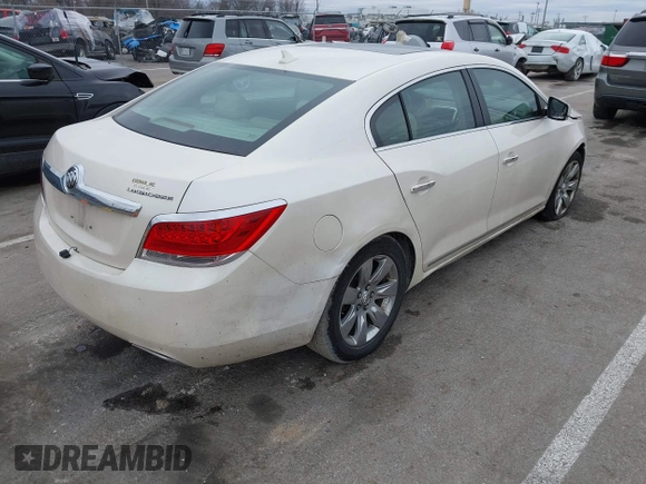 2012 Buick LaCrosse Leather z VIN 1G4GC5E35CF344992, wystawiony jako IAAI lot #41534317 z przebiegiem 134 026 mil mil oraz . Historia ofert i sprzedaży dostępna na DreamBid. Obrazek 4.