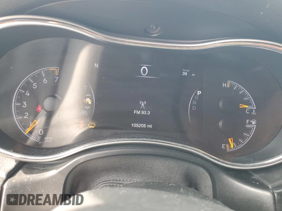 2019 Jeep Grand Cherokee Limited with VIN 1C4RJFBG9KC713711, listed as a Copart auction lot 55688685 with 105,205 mi miles and Salvage title. Bid and sale history available at DreamBid. Image 9.