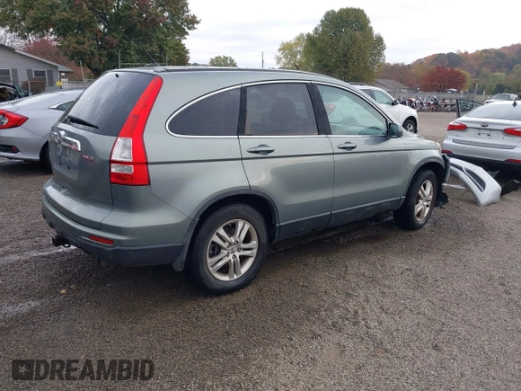 2011 Honda CR-V EX-L with VIN 5J6RE4H76BL018726, listed as a IAAI auction lot 40691195 with 167,006 mi miles. Bid and sale history available at carsss.com. Image 4.