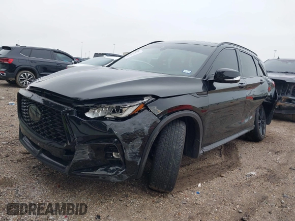 2023 Infiniti QX50 Sport z VIN 3PCAJ5FA3PF105822, wystawiony jako IAAI lot #41363256 z przebiegiem 29 246 mil mil oraz . Historia ofert i sprzedaży dostępna na DreamBid. Obrazek 2.