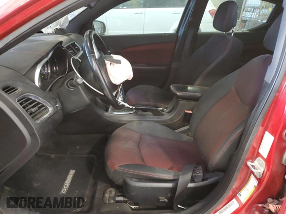 2012 Dodge Avenger SXT Plus with VIN 1C3CDZEG5CN185962, listed as a Copart auction lot 42545495 with 188,399 mi miles and Salvage Title. Bid and sale history available at carsss.com. Image 7.