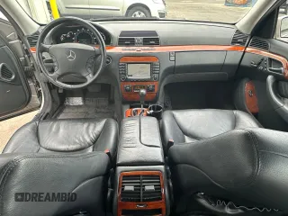 2006 Mercedes-Benz S 430 with VIN WDBNG83J36A466740, listed as a Copart auction lot 49663435 with 130,387 mi miles and Clean Title. Bid and sale history available at carsss.com. Image 9.
