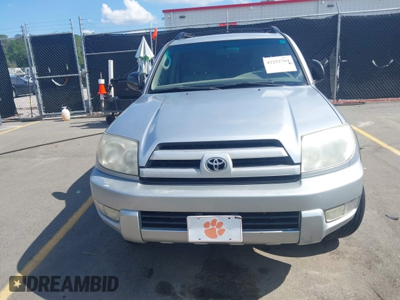 2004 Toyota 4Runner SR5 with VIN JTEBU14R840025791, listed as a IAAI auction lot 42252764 with 270,162 mi miles and . Bid and sale history available at DreamBid. Image 12.