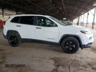 2017 Jeep Cherokee Sport with VIN 1C4PJMAS7HW556107, listed as a Copart auction lot 47993435 with 103,426 mi miles and Salvage Title. Bid and sale history available at DreamBid. Image 4.