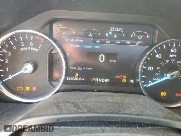 2019 Ford Expedition Max XLT with VIN 1FMJK1HT3KEA29609, listed as a Copart auction lot 54663235 with 134,039 mi miles and Salvage title. Bid and sale history available at DreamBid. Image 9.