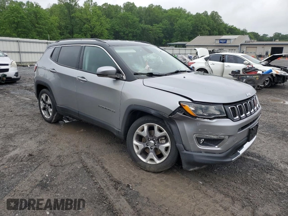 2020 Jeep Compass Limited z VIN 3C4NJCCBXLT211330, wystawiony jako Copart lot #56938845 z przebiegiem 98 968 mil mil oraz Szkoda całkowita • Salvage title. Historia ofert i sprzedaży dostępna na DreamBid. Obrazek 4.