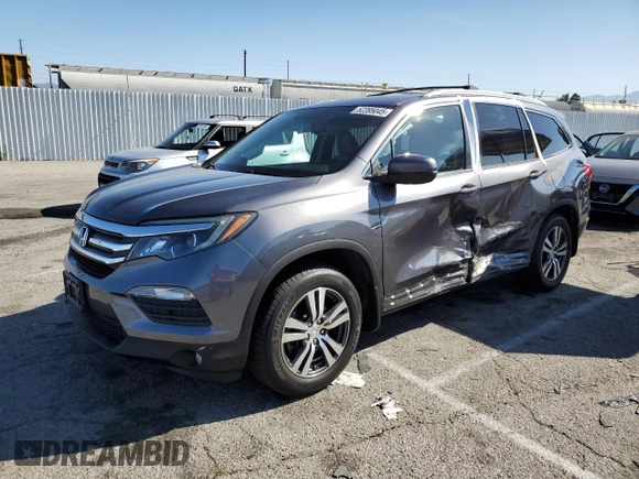 2016 Honda Pilot EX-L с VIN 5FNYF5H55GB003258, выставлен на аукционе Copart как лот 52395045 с пробегом 160 476 миль миль и Списание • Salvage title. История ставок и продаж доступна на DreamBid. Изображение 1.