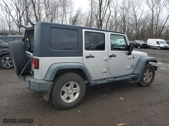 2010 Jeep Wrangler Unlimited Sport with VIN 1J4BA3H1XAL204156, listed as a Copart auction lot 52935355 with 215,228 mi miles and Salvage Title. Bid and sale history available at carsss.com. Image 3.