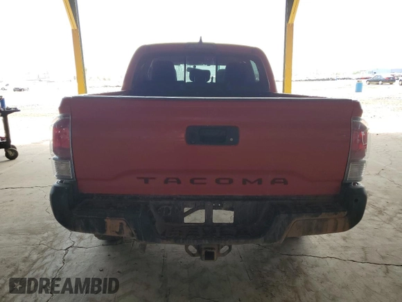 2017 Toyota Tacoma SR5 with VIN 3TMAZ5CN9HM046028, listed as a Copart auction lot 64113485 with 92,461 mi miles and Salvage title. Bid and sale history available at DreamBid. Image 6.