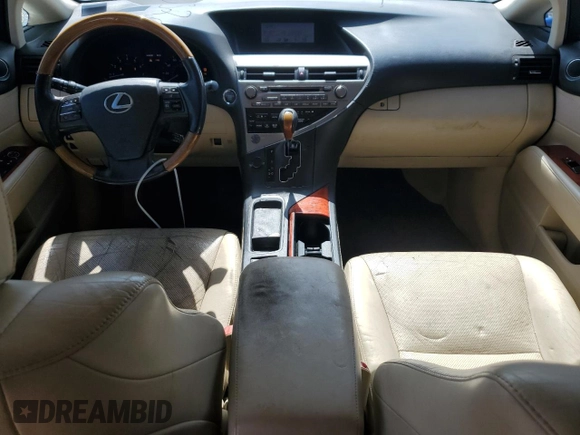 2010 Lexus RX 350 with VIN 2T2BK1BA0AC013221, listed as a Copart auction lot 61695125 with 242,646 mi miles and Clean title. Bid and sale history available at DreamBid. Image 8.