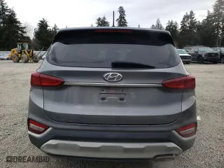2019 Hyundai Santa Fe SE with VIN 5NMS23AD5KH077942, listed as a Copart auction lot 45246895 with 163,730 mi miles and Clean Title. Bid and sale history available at carsss.com. Image 6.