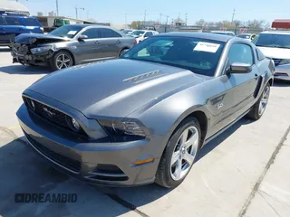 2013 Ford Mustang GT with VIN 1ZVBP8CF2D5274776, listed as a IAAI auction lot 41759198 with 9,634 mi miles. Bid and sale history available at carsss.com. Image 18.