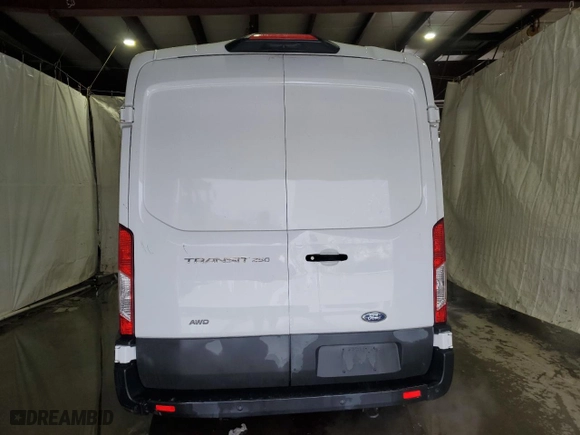 2023 Ford Transit Cargo Van with VIN 1FTBR2C80PKC00192, listed as a Copart auction lot 82952724 with 30,783 mi miles and Clean Title. Bid and sale history available at carsss.com. Image 6.
