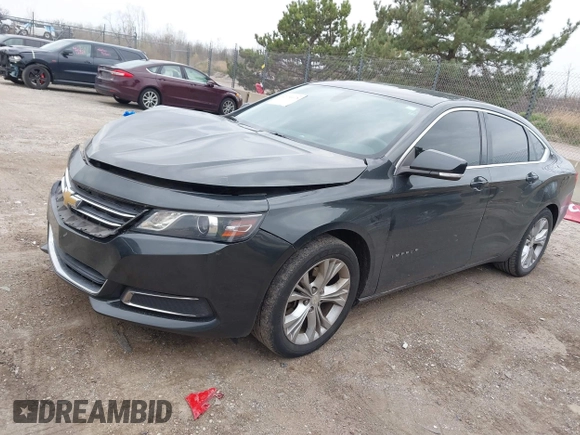 2014 Chevrolet Impala LT with VIN 1G1115SL1EU110327, listed as a IAAI auction lot 42136078 with 154,830 mi miles and . Bid and sale history available at DreamBid. Image 2.