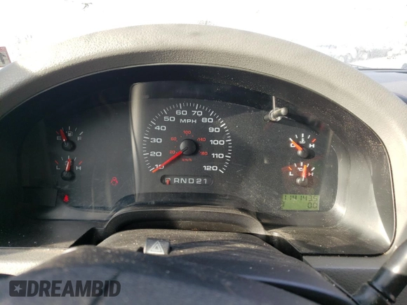 2004 Ford F-150 XL with VIN 1FTRF14W94NC46886, listed as a Copart auction lot 75828534 with 114,143 mi miles and Salvage Title. Bid and sale history available at DreamBid. Image 9.