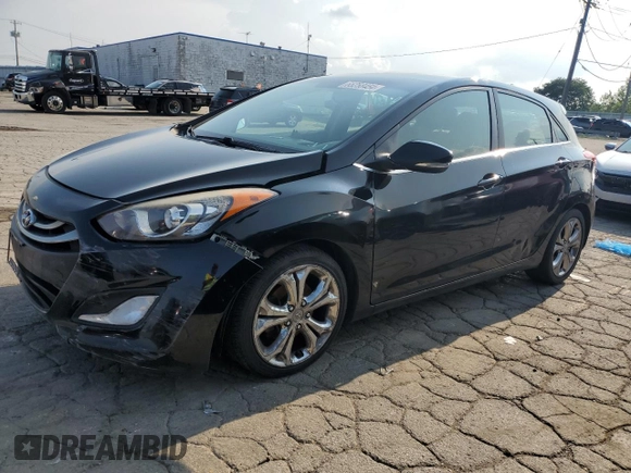 2013 Hyundai Elantra GT with VIN KMHD35LE5DU112672, listed as a Copart auction lot 69005444 with 214,370 mi miles and Salvage Title. Bid and sale history available at carsss.com. Image 1.
