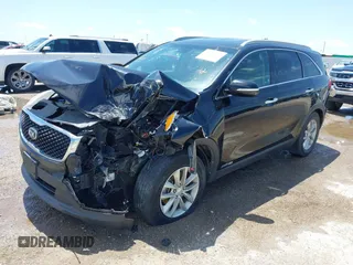 2016 Kia Sorento LX with VIN 5XYPGDA50GG012567, listed as a IAAI auction lot 42074624 with 107,605 mi miles and . Bid and sale history available at DreamBid. Image 2.