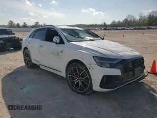 2022 Audi Q8 Prestige with VIN WA1FVBF17ND009750, listed as a Copart auction lot 41358603 with 19,802 mi miles. Bid and sale history available at carsss.com. Image 12.