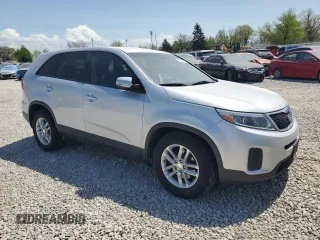 2014 Kia Sorento LX with VIN 5XYKT3A64EG495373, listed as a Copart auction lot 53967235 with 147,942 mi miles and Salvage Title. Bid and sale history available at carsss.com. Image 4.