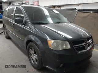 2011 Dodge Grand Caravan Crew with VIN 2D4RN5DG9BR683020, listed as a IAAI auction lot 42150221 with 200,730 mi miles and . Bid and sale history available at DreamBid. Image 1.