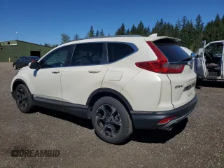 2018 Honda CR-V Touring with VIN 2HKRW2H9XJH619830, listed as a Copart auction lot 53694675 with 95,703 mi miles and Salvage title. Bid and sale history available at DreamBid. Image 2.
