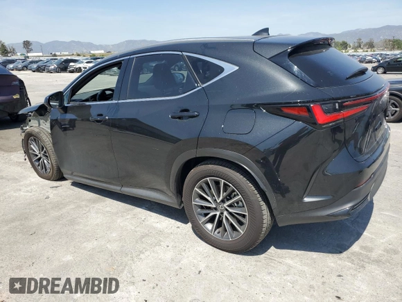 2024 Lexus NX 350h Premium with VIN JTJGKCEZ4R5018046, listed as a Copart auction lot 51607355 with 13,327 mi miles and Salvage title. Bid and sale history available at DreamBid. Image 2.