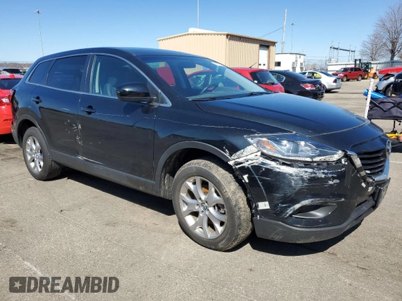 2014 Mazda CX-9 Touring z VIN JM3TB3CA4E0437589, wystawiony jako Copart lot #46572515 z przebiegiem 143 759 mil mil oraz Szkoda całkowita • Salvage title. Historia ofert i sprzedaży dostępna na DreamBid. Obrazek 4.