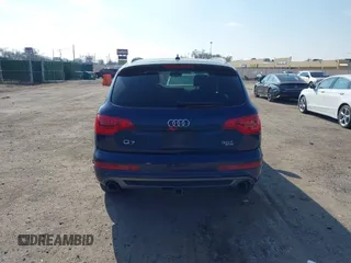 2014 Audi Q7 3.0T S line Prestige with VIN WA1DGAFE3ED010425, listed as a IAAI auction lot 41523192 with 172,671 mi miles. Bid and sale history available at carsss.com. Image 16.