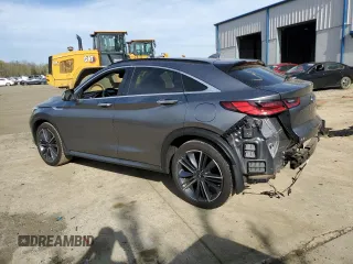 2023 Infiniti QX55 Essential with VIN 3PCAJ5KR9PF102225, listed as a Copart auction lot 53960505 with 40,156 mi miles and Salvage title. Bid and sale history available at DreamBid. Image 2.