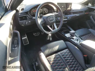 2021 Audi RS 5 Coupe with VIN WUANWAF53MA902318, listed as a Copart auction lot 47942175 with 35,709 mi miles and Salvage Title. Bid and sale history available at carsss.com. Image 8.