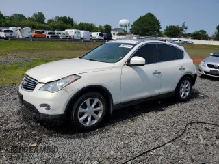 2010 Infiniti EX Journey with VIN JN1AJ0HR5AM756683, listed as a Copart auction lot 58924445 with 150,835 mi miles and Salvage title. Bid and sale history available at DreamBid. Image 1.