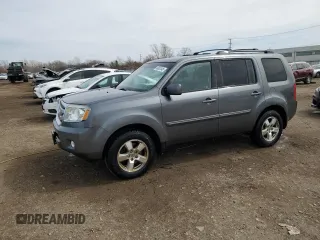 2011 Honda Pilot EX-L with VIN 5FNYF4H53BB099202, listed as a Copart auction lot 49852445 with 112,706 mi miles and Salvage Title. Bid and sale history available at DreamBid. Image 1.