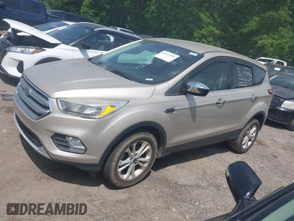 2017 Ford Escape SE with VIN 1FMCU0GD4HUE85348, listed as a IAAI auction lot 42135485 with 124,608 mi miles. Bid and sale history available at carsss.com. Image 14.