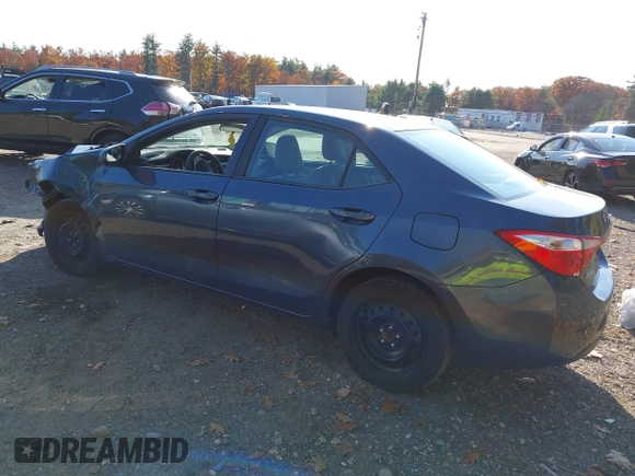 2016 Toyota Corolla L with VIN 2T1BURHE7GC534193, listed as a IAAI auction lot 40697473 with 135,950 mi miles and . Bid and sale history available at DreamBid. Image 3.
